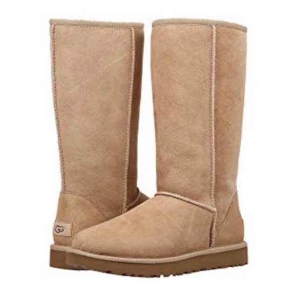 Classic Tall Sand UGG Boot - Picture 1 of 4